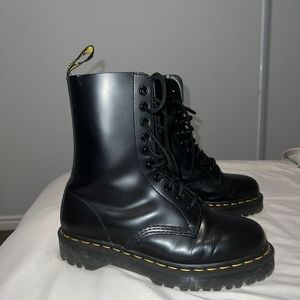 Dr Martin 1490 Bex Smooth Leather Mid Calf Boots